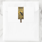 Geef de Chupacabra geen voedsel Sticker (Tas)