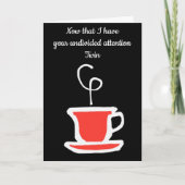 GEEF DE DAG OP MIJN ***TWIN *** KAART (Voorkant)