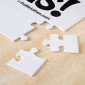 Geef de dieren geen voer legpuzzel (Zijkant)