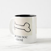 GEEF DE DOC EEN BOON TWEEKLEURIGE KOFFIEMOK (Voorkant links)