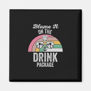 Geef de drankpakket pretcruise de schuld  magneet