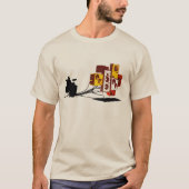 Geef de drummer wat! T-shirt (Voorkant)