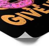 Geef de Funny Workout Fitness Gym op Poster (Hoek)