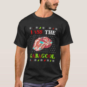 Geef de Gabagool een lelijke kerstkeuken voor T-shirt