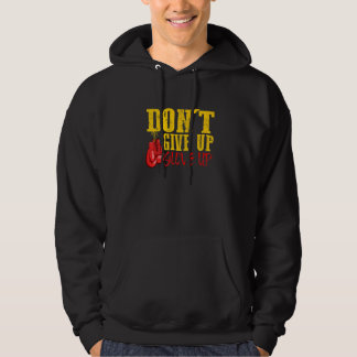Geef de handschoen op met de trainingstrookje hoodie