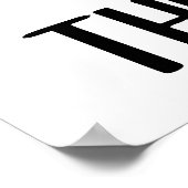 Geef de inwoner voer. Zorgverlener CNA Poster (Hoek)