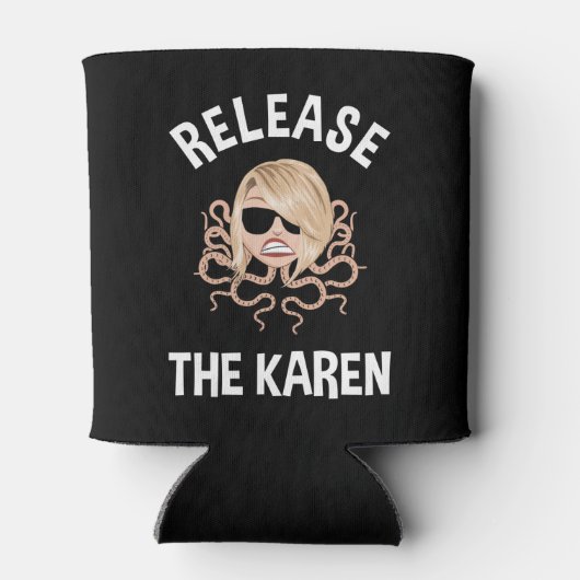 Geef de Karen vrij Blikjeskoeler (Achterkant)