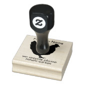 Geef de kartonnen eieren terug. rubberstempel (Stempel)