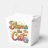 Geef de kat de schuld bedankdoosjes (Voorkant)