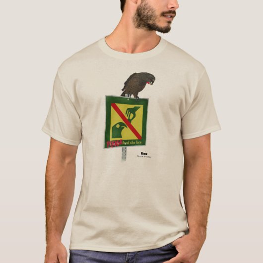 Geef de Kea T-shirt (Voorkant)