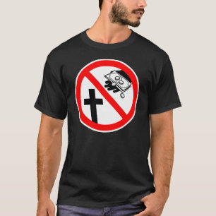 Geef de kerk niet door. t-shirt