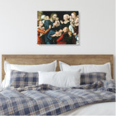 Geef de kleine kinderen het leven, 1538 canvas afdruk (Insitu (Slaapkamer))