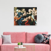Geef de kleine kinderen het leven, 1538 canvas afdruk (Insitu (Woonkamer))