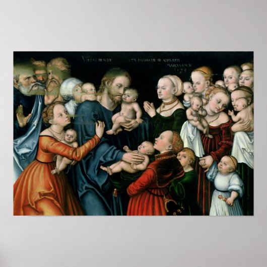 Geef de kleine kinderen het leven, 1538 poster (Voorkant)
