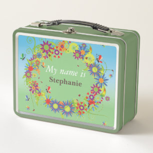 Geef de kleur van de Floral Border Colorful Flower