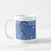 Geef de liefde door koffiemok (Links)