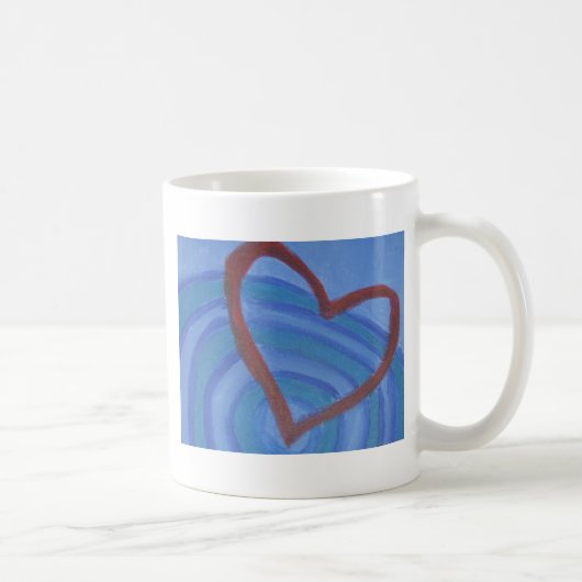 Geef de liefde door koffiemok (Rechts)