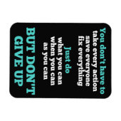 Geef de magneet niet op (Horizontaal)