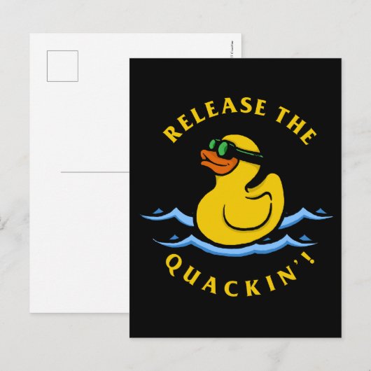 Geef de makreel vrij" briefkaart (Voorkant / Achterkant)