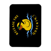 Geef de makreel vrij" magneet (Verticaal)