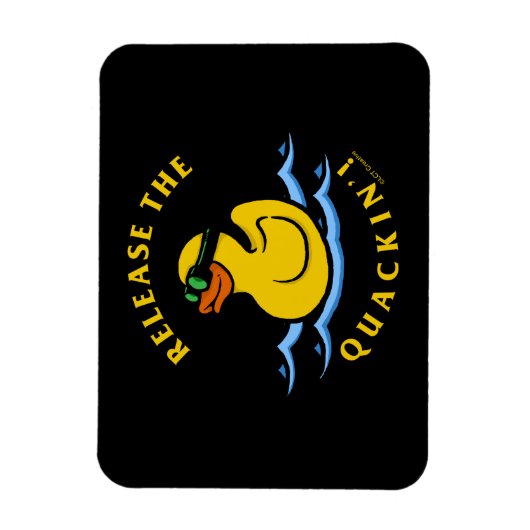 Geef de makreel vrij" magneet (Verticaal)