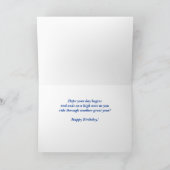 Geef de naam Birthday Cycle in Words aan Kaart (Binnen)