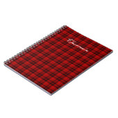 Geef de naam Plays Black Red aan Notitieboek (Linkerzijde)