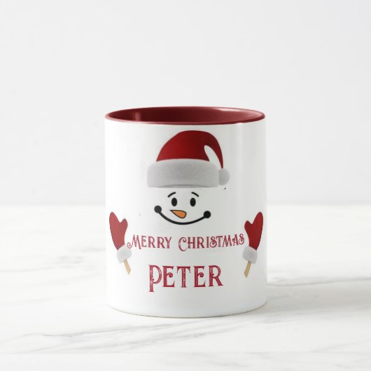 Geef de naam van uw kind aan! Hot Chocolade* Mok (Midden)