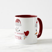 Geef de naam van uw kind aan! Hot Chocolade* Mok (Voorkant rechts)