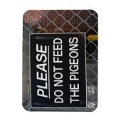 Geef de Pigeons New York City niet meer. Magneet (Verticaal)