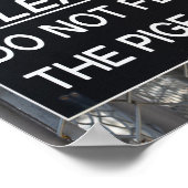 Geef de Pigeons New York City niet meer. Poster (Hoek)