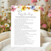 Geef de prijs door | Boho Vrijgezellenfeest Game k Kaart