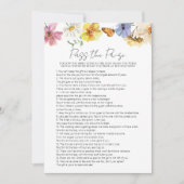 Geef de prijs door | Boho Vrijgezellenfeest Game k Kaart (Voorkant)