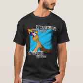 Geef de Rainbow Torch door T-shirt (Voorkant)