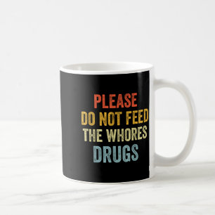 Geef de S geen drugs  Koffiemok