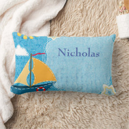 Geef de schitterende blauwe schotel aan kussen