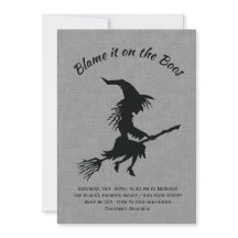 Geef de schuld aan de Boos Linen Halloween Party