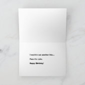 Geef de taart door kaart (Binnen)