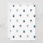 Geef de Thanksgiving van Bedankt de Binnenuitnodig Kaart (Achterkant)