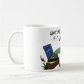 Geef de trol niet aan koffiemok (Links)