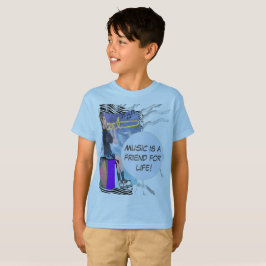 Geef de trombone muziek een vriend voor het leven! t-shirt