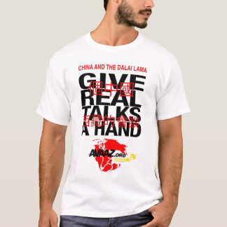 Geef de Vrede een Handje - Avaaz.org T-shirt