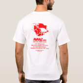 Geef de Vrede een Handje - Avaaz.org T-shirt (Achterkant)