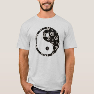 Geef de Vrede een Kans 1 Yin en Yang T-shirt