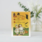 Geef de wee's een fright in Halloween! Briefkaart (Staand voorkant)