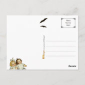 Geef de wee's een fright in Halloween! Briefkaart (Achterkant)