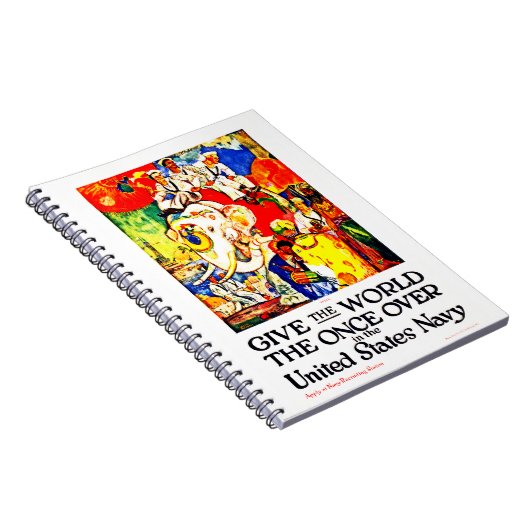 Geef de wereld een keer de tijd notitieboek (Rechterzijde)