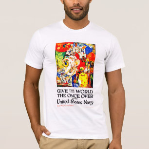 Geef de wereld een keer de tijd t-shirt