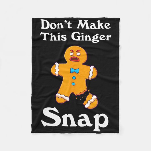 Geef deze giftige krullenbol deze kerst geen peper fleece deken (Voorkant)