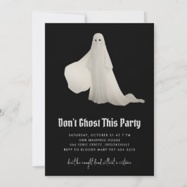 Geef deze Halloween-partij geen geest uitnodiging
